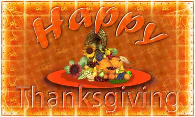 Happy Thanksgiving!